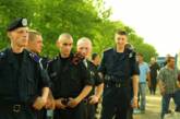 Спецполк милиции из Николаева, заблокированный под пгт Александровка