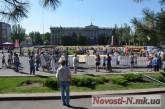 На центральной площади Николаева начался Чемпионат Украины по «BMX Flatland»