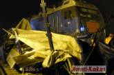 На железнодорожном переезде под Первомайском поезд протаранил седельный тягач
