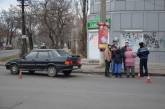 В Николаеве маршрутка с легковушкой не поделили проспект Ленина