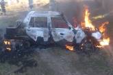 В Николаеве сгорел автомобиль «ЗАЗ»