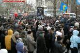 В Николаеве прошел импровизированный митинг, собравший рекордное количество участников