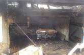 В Николаевской области сгорел автомобиль «Москвич»