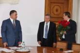 Президиум городского совета поздравил Юрия Гранатурова с победой на выборах городского головы