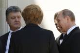  Порошенко и Путин встретились в Нормандии
