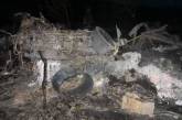 Фото сбитого вчера под Славянском вертолета Ми-8