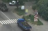 Военная техника из Луганска перемещается в сторону Алчевска: слышны мощные взрывы