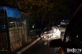 Ночью в Николаеве сожгли припаркованный «Lexus»