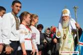 Патриарх Киевский Филарет заложил храм на Николаевщине: «Наш народ духовно возрождается и побеждает...» ВИДЕО