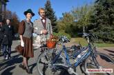 В Николаеве состоялся ретро круиз на велосипедах