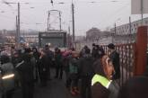 В Киеве трамваи не вышли на маршруты: водители бастуют. ФОТО. ВИДЕО