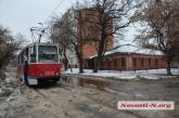 В Николаеве работа электротранспорта налаживается — трамваи и троллейбусы вышли на все маршруты