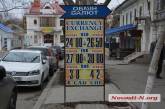 В Николаеве продолжает дешеветь валюта