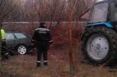 На Николаевщине гражданин Болгарии за рулем "Ауди", не справившись с управлением, съехал в кювет