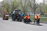За неделю дорожные службы Николаева отремонтировали около 7 тыс. кв. м дорог