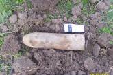 За один день в двух николаевских селах найдено 15 артиллерийских снарядов времен войны