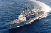 Фрегат ВМС США принимает участие в праздновании 66-летия освобождения Одессы 