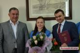 Мэр и губернатор поздравили бронзовую чемпионку Европейских игр Диану Шелестюк