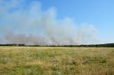 В Николаеве спасатели более трех часов тушили пожар на 30 Га открытой территории