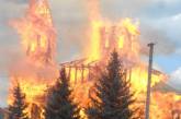 Милиция расследует пожар в храме на Николаевщине: подозревает поджог