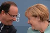 Меркель и Олланд намерены в выходные переговорить с Путиным