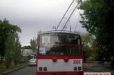 В Николаеве на троллейбусах вместо номера маршрута повесили потрет мэра Гранатурова
