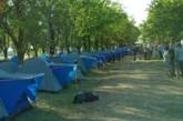 ПСПУ выставила в Николаевской области 2 палаточных городка против учений «Си Бриз-2007»