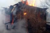 В Николаевской области сгорела баня