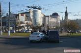 В центре Николаева столкнулись Hyundai и Volkswagen