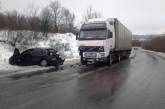 На Николаевщине столкнулись Hyundai и грузовик: пострадал водитель легковушки