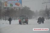 В разгар снежной стихии в Николаеве мэр Сенкевич укатил в Киев