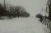 Жители Тронки не могут выехать за пределы села из-за снежных завалов