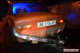 В Николаеве полицейские задержали пьяного водителя, который совершил ДТП и скрылся. ВИДЕО