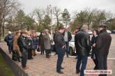 В Николаеве митингуют работники завода им. 61 коммунара