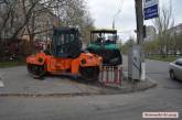 В Николаеве проводят масштабный ремонт дороги на Центральном проспекте