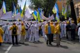 Южноукраинские атомщики участвуют в возобновленной акции протеста