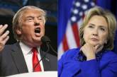 Выборы в США: опрос показывает 11% отрыва Клинтон от Трампа
