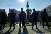 Памятник Щорсу в Киеве оцепили силовики: его хотят демонтировать