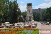 В Николаеве от постамента Ленина остался лишь бетонный «костяк» 