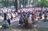 Крестный ход на Владимирской горке в Киеве насчитывает 5 тыс. паломников. ФОТО