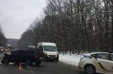 ДТП под Харьковом: разбиты 7 автомобилей, в том числе полицейский 