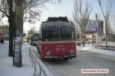 В Николаеве «старые новые» чешские троллейбусы ломаются с завидной регулярностью