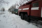 На Николаевщине спасатели за сутки 4 раза доставали автомобили из снежных заносов