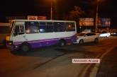 В Николаеве «Форд» врезался в пассажирский автобус 