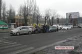 В Николаеве столкнулись 4 автомобиля 
