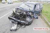 В Николаеве «Жигули» врезались в КамАЗ — пострадал пассажир