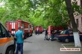 В Николаеве масштабный пожар в областной психиатрической больнице