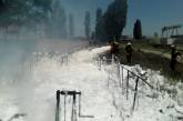 В Николаеве спасатели ликвидировали пожар отходов нефтепродуктов