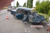 На трассе под Николаевом столкнулись «Жигули» и Subaru — трое пострадавших