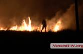 Ночью вновь пылал пожар в районе «Царского села»